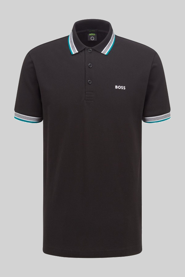 ΜΠΛΟΥΖΑ POLO BOSS - 002 ΜΑΥΡΟ